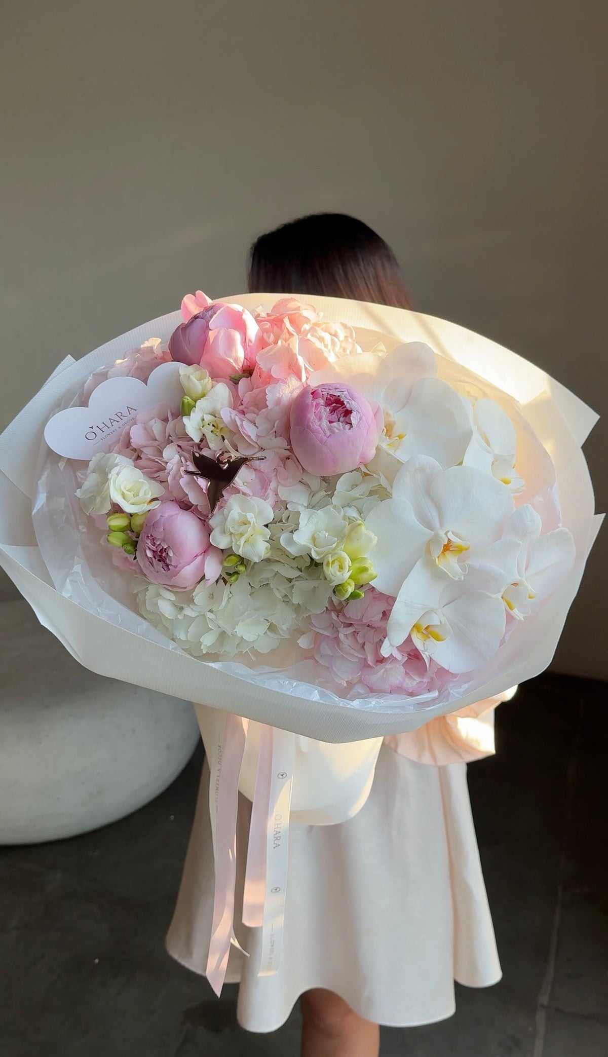 Flower arrangement by O'Hara Florist, Los Angeles