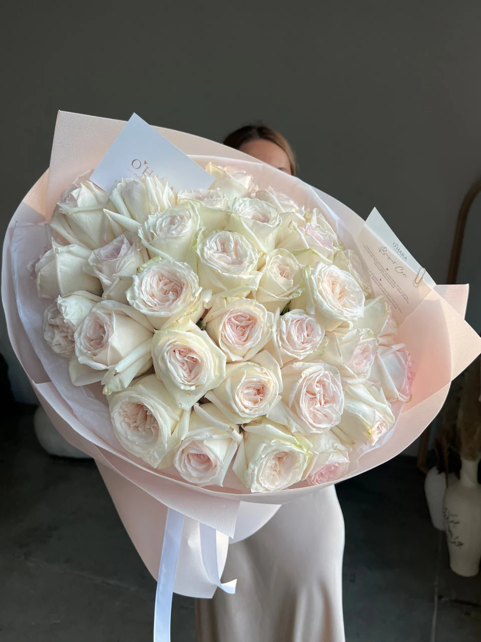White O’Hara Roses